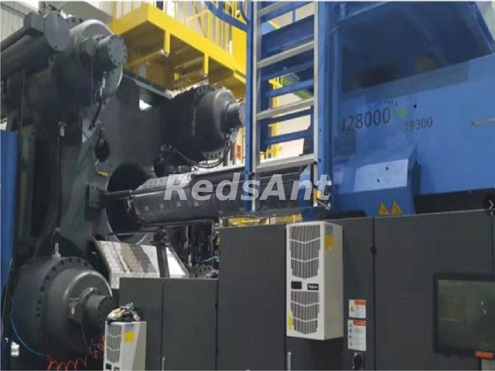 Manta de aislamiento térmico de alto ahorro de energía RedsAnt para máquina de moldeo por inyección Haitian 2800T con tamaños personalizados